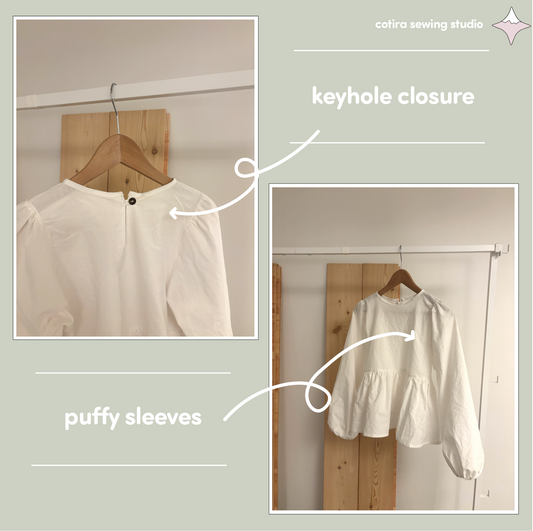 astrid blouse sewing pattern