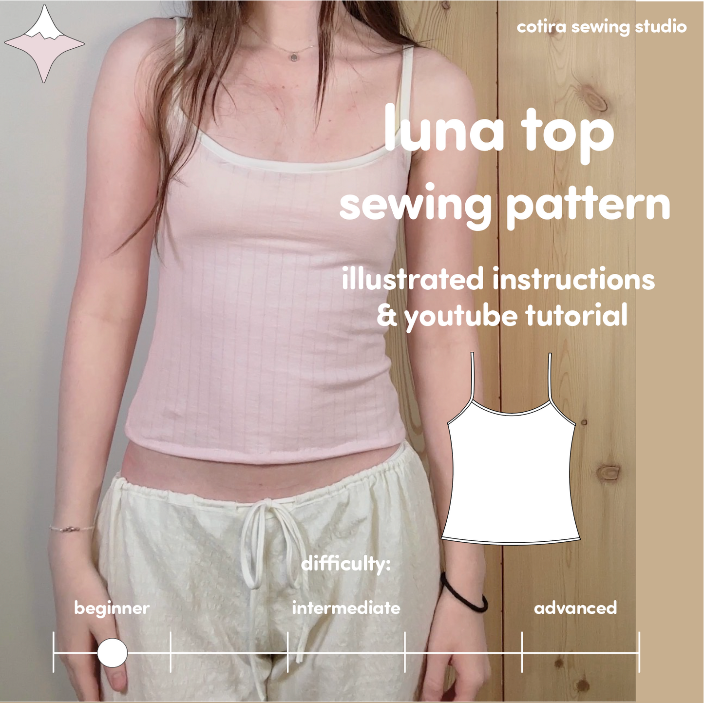 luna top sewing pattern